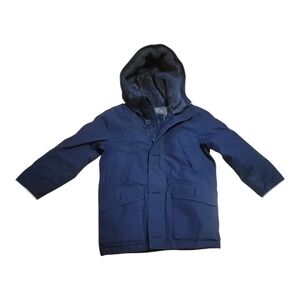 GAP Kids Dark Blue Hooded Jacket in excellent condition no stains